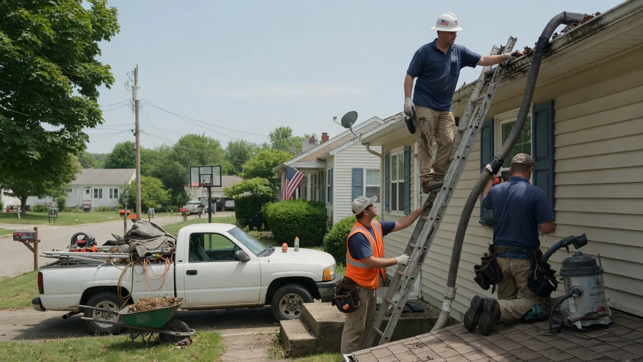 Gutter Installation in Oakville, IN near me